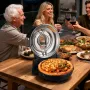 Pizzaovn, 304,8 mm elektrisk pizzakoger, 1200W elektrisk
