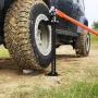 High Lift Farm Jack, 121.9 cm Utility Farm Jack, 3175.1 kg Capacity Ratcheting Off Road Utility Jack, Heavy-Duty Farm Jack for T