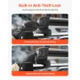 Ski & Snowboard Roof Rack, Carry up to 4 Pairs of Skis or 2 Snowboards, 2 PCS Aluminum Universal Car Roof Rack Top Holder with L