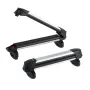 Ski & Snowboard Roof Rack, Carry up to 4 Pairs of Skis or 2 Snowboards, 2 PCS Aluminum Universal Car Roof Rack Top Holder with L