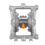 Air Operated Double Diaphragm Pump, 25 L/min Max, Standard Inlet & Outlet Air Pneumatic Waste Oil Transfer Pump, Aluminum Alloy 