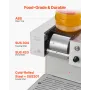 Snowflake Ice Machine, 80KG/24H Snowflake Ice Maker, Ice-Shaver Machine with Stainless Steel Blade, Electric Snow Cone Maker wit