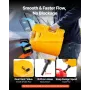 Fuel Container, 19 L, Gas Tank with Spout & Clear Scale, 15 L/min Max Flow Rate, Secure & Leak-proof, Portable Flat Fluid Contai