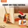 30 Pcs Pocket Hole Jig Kit, Adjustable & Easy to Use Pocket Hole Jig System with Step Drills, Wrenches, Drill Stop Rings, and Sq