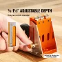 30 pcs Pocket Hole Jig Kit, justerbar og brugervenlig