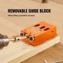 30 pcs Pocket Hole Jig Kit, justerbar og brugervenlig