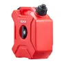 VEVOR Fuel Container, 5 L, Gas Can with Spout and Lockable Bracket, 15 L/min Max Flow Rate, Secure & Leak-proof, Portable Flat F