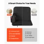 Stadium Seat, 6 Adjustable Angle Wide Bleacher Chair, 73.66mm Cushion Padded Stadium Seat with Armrest and Back Support, Stadium
