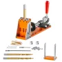30 pcs Pocket Hole Jig Kit, justerbar og brugervenlig