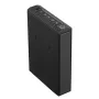 Gun Safe, Slider Handgun Gun Safe with Fingerprint/Password/Key, 3-Way Quick Access Firearm Case Box with Lighting for 1 Pistol 