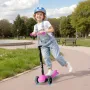 VEVOR Kick Scooter for Kids Ages 3+, 3-Wheel Toddler Scooter with Light-Up Wheels, Adjustable Height Handlebar, Wide Anti-Slip D