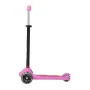 Kick Scooter for Kids Ages 3+, 3-Wheel Toddler Scooter with Light-Up Wheels, Adjustable Height Handlebar, Wide Anti-Slip Deck, L