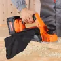 VEVOR Cordless Handheld Planer, 82 mm Cut Width, 15000 RPM Electric Hand Wood Planer with Brushless Motor, Adjustable Cut Depth 