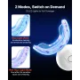 VEVOR Tandblegningssæt med LED-lys, 32 LED-acceleratorlys, Whitening Gel-sprøjte, Desensibiliserende Gel og U-formet bakke