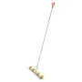 Landscape Rake, 914 mm Wide Head 2590 mm Handle, Large Heavy Duty Aluminum Landscaping Leaf Rake Tool, Asphalt Level for Looseni