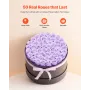 Forever Flowers, 50 Preserved Roses in a Box, Eternal Flowers Immortal Bouquet Birthday Present for Women Her Wife Mothers, Anni