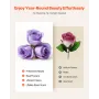 VEVOR Forever Flowers, 50 Preserved Roses in a Box, Eternal Flowers Immortal Bouquet Birthday Present for Women Her Wife Mothers