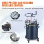 Spray Paint Pressure Pot Tank, 30L/8gal Air Paint Pressure Pot with Manual Mixing Agitator, Leak Repair Sealant for Industry Hom