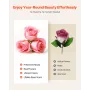 VEVOR Forever Flowers, 27 Preserved Roses in a Heart Shape Box, Eternal Flowers Immortal Bouquet Birthday Present for Women Her 