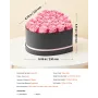 VEVOR Forever Flowers, 27 konserverede roser i en hjerteformet æske, evige blomster Udødelig buket Fødselsdagsgave til kvinder