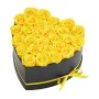 Forever Flowers, 27 Preserved Roses in a Heart Shape Box, Eternal Flowers Immortal Bouquet Birthday Present for Women Her Wife M