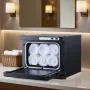 Hot Towel Warmer, 8L Small Towel Warmer Cabinet with Clip & Stainless Steel Rack, Holds up 12 Towels, Portable All-Round Heating