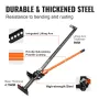 High Lift Farm Jack, 152.4 cm Utility Farm Jack, 3175.1 kg Capacity Ratcheting Off Road Utility Jack, Heavy-Duty Farm Jack for T