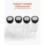 Turbidity Calibration Solution Kit, 20/100/400/800 NTU, 20 ml Each, 4 PCS Standard Turbidity Solution Refill for TN2000 Turbidit