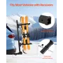 foldetrækmonteret ski- og snowboardstativ, passer til 50 mm