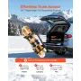 VEVOR foldetrækmonteret ski- og snowboardstativ, passer til 50 mm modtager, kan bære op til 6 par ski eller 4 snowboards,