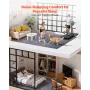 Indoor Plush Area Rugs, 2.74 x 3.66 m Plush Carpet, Area Rugs Furry with Long Plushs Pile, Thick & Durable High-Pile Rug for Hig