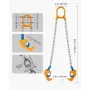 VEVOR Chain Tromle Lifter, G80 Tromle Lifting Chain Lifter med fortykket sikkerhedskrog, 0,9 ton kapacitet, 50 cm lange robuste