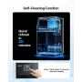 Commercial Ice Maker Machine, 36.29 kg/24h with 5.44kg Storage, 32 Cubes per Cycle, Stainless Steel Freestanding & Countertop Ic