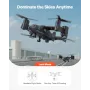 RC-helikopter, 2,4 GHz fjernbetjeningshelikopter med gyro