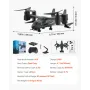 RC-helikopter, 2,4 GHz fjernbetjeningshelikopter med gyro