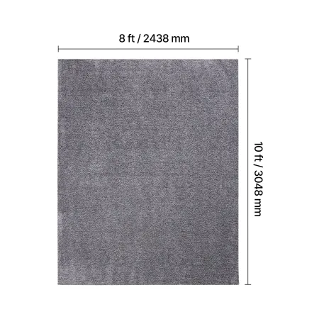 Indendørs plys tæpper, 2,44 x 3,05 m plys tæpper, område tæpper