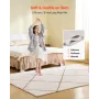 Indoor Plush Area Rugs, 1.83 x 2.74 m Plush Carpet, Area Rugs Furry with Long Plushs Pile, Thick & Durable High-Pile Rug for Hig