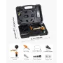 Radiator Vacuum Refill Kit, Automotives Cooling System Vacuum & Purge Fill Tool with Gauge, Portable Radiator Coolant Filling Ki