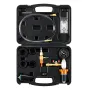 Radiator Vacuum Refill Kit, Automotives Cooling System Vacuum & Purge Fill Tool with Gauge, Portable Radiator Coolant Filling Ki