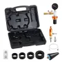 VEVOR Radiator Vacuum Refill Kit, Automotives Cooling System Vacuum & Purge Fill Tool with Gauge, Portable Radiator Coolant Fill