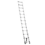 VEVOR 3.8m Telescoping Ladder, Aluminum Lightweight Multi-Purpose Collapsible Extension, One-Touch Retraction Ladder, Heavy Duty