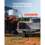 brændstofoverførselspumpe, 12V DC 57 l/min, støbejerns