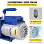 370ml 533 L/min(9CFM) 746W(1HP) Air Condition Refrigerant Vacuum Pump vacuum chamber with pump degassing chamber with pump ac va