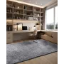 Indoor Plush Area Rugs, 2.44 x 3.05m Soft Plush Carpet, Furry Shag Area Rugs for Living Room, Bedroom, Sunroom, Modern Home Deco
