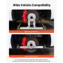 Wheel Alignment Tool, 2 PCS Stainless Steel Heavy Duty Toe Alignment Plates with 2 Measuring Tapes, Accurate Automotive Wheel To