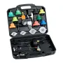 Coolant Pressure Tester Kit, 28Pcs Radiator Vacuum Refill Kit with 4 Adapters, Universal Fit, Automotive Cooling System Pressure