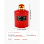 VEVOR Safety Gas Can, 19 L Type I Red Safety Can for Gasoline with Stainless Steel Flame Arrester, Self-Closing Lid, and PE Funn