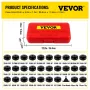 Oliefilterstik, 30 pcs oliefilternøgle sæt, robust