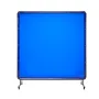 VEVOR Welding Screen with Frame, 1.74 x 1.74 m Welding Curtain Screen, Flame-Resistant Vinyl Protection Screens with Lockable Sw