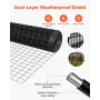 Hardware Cloth 91cm x 7.62m, 2 x 3 in Mesh 16 Gauge Galvanized Wire Mesh Roll, Weather-Resistant Vinyl Coated Chicken Wire Fenci